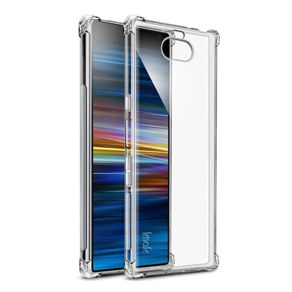 IMAK Sony Xperia 10 Plus anti-tab etui - Transparent Transparent