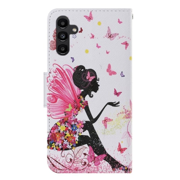 Wonderland Samsung Galaxy A24 4G Flip Etui - Fe Pink