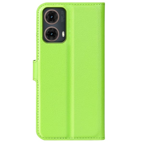 Classic Motorola Moto G85 flip kuoret - Vihreä Green