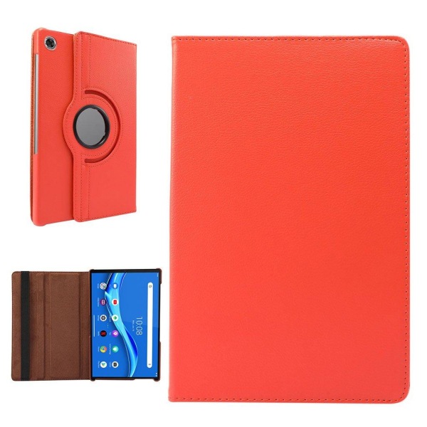 Lenovo Tab M10 FHD Plus 360 degree litchi texture leather case - Orange