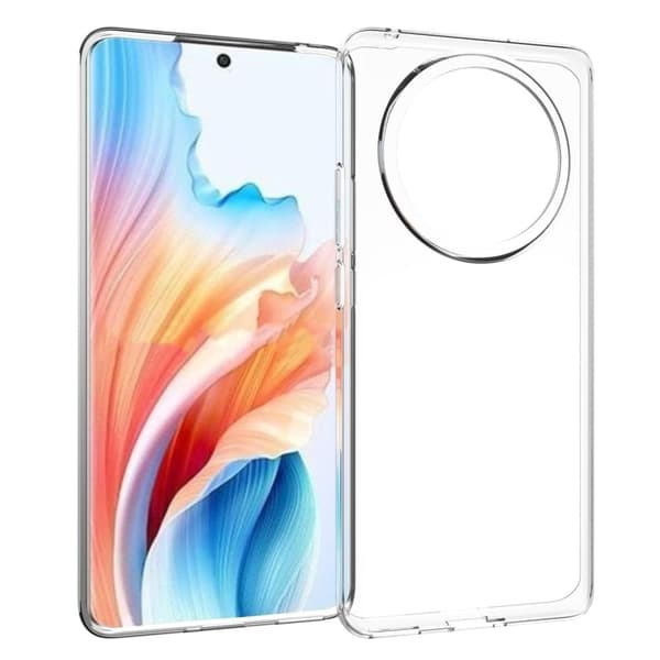 Erittäin ohut läpinäkyvä kotelo Oppo A2 Pro 5G:lle Transparent