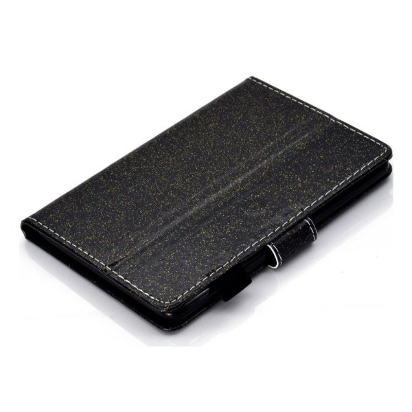 Amazon Kindle (2019) glittery powder leather case - Black Svart