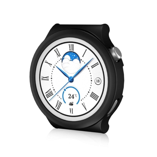 Huawei Watch GT 3 Pro 43mm matte cover with tempered glass - Black Svart