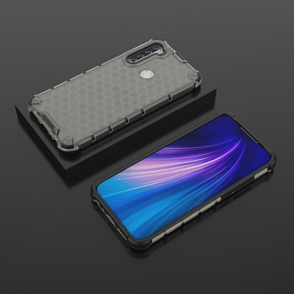 Glitter Xiaomi redmi Note 8T etui - Svart Black