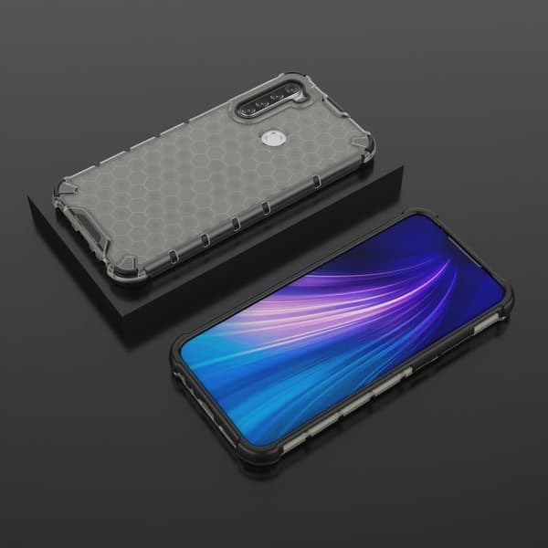 Glitter Xiaomi Redmi Note 8T skal - Svart Svart
