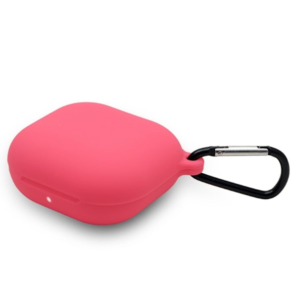 Beats Fit Pro enkelt silikoneetui med karabinhage - Rose Pink