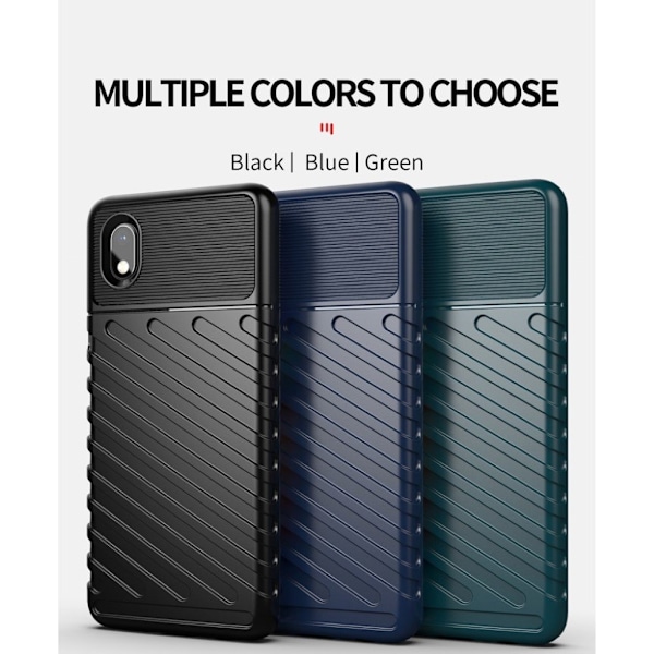 Thunder Samsung Galaxy A01 Core / M01 Core Etui - Blå Blue
