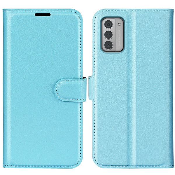 Klassisk Nokia G42 Flip Etui - Blå Blue