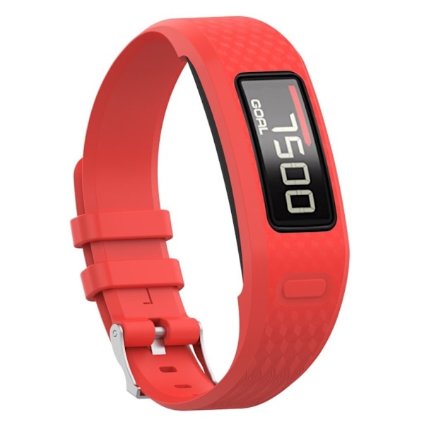 Garmin Vivofit 2 Joustava Silikooni Vaihdettava Kellon Ranneke - koko L, Punainen Red