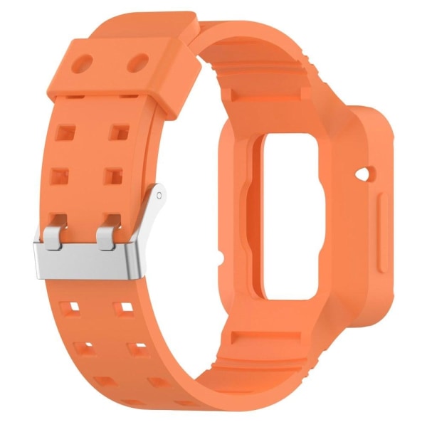 Xiaomi Redmi Watch 2 Lite / Redmi Watch silikoninen ranneke soljella - Oranssi Orange