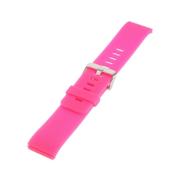 Fitbit Blaze Pehmeä Silikoni Urheilu Ranneke - Kuuma Pinkki Pink