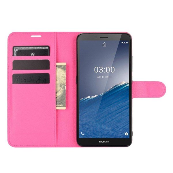 Classic Nokia C3 fodral - Rosa Rosa