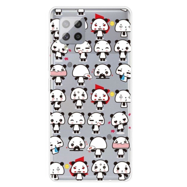 Deco Samsung Galaxy A42 5G etui - Little pandaer Multicolor