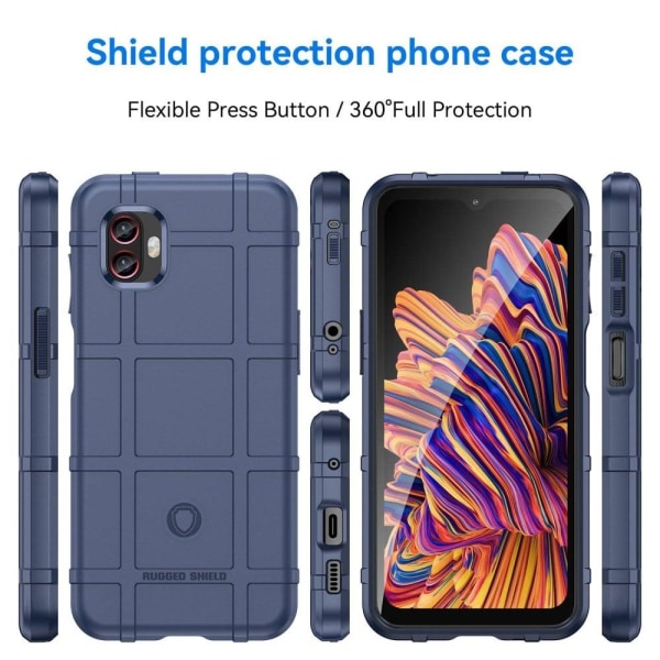 Rugged Shield Etui Samsung Galaxy Xcover 2 Pro / Xcover 6 Pro - Blue