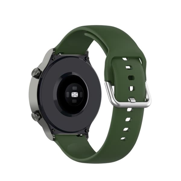 Universal comfortable silikon klockarmband - army grön Storlek: L Grön