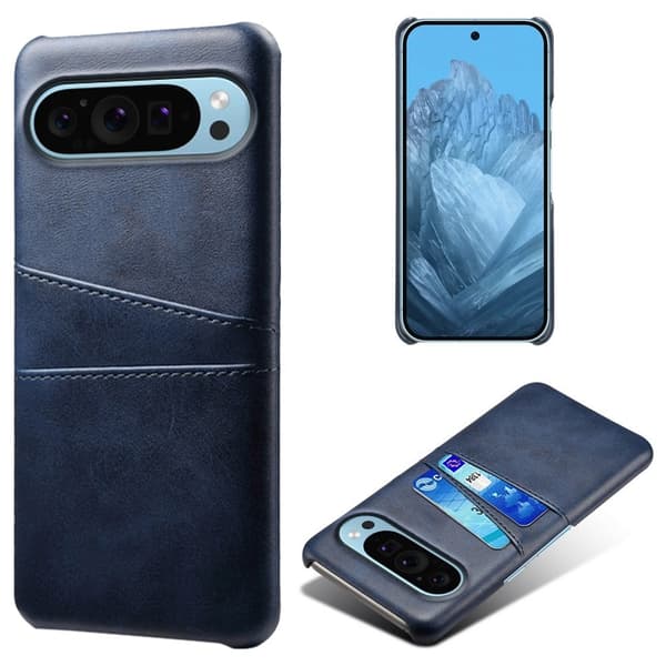 Dual Card Google Pixel 9 cover - Blå Blue