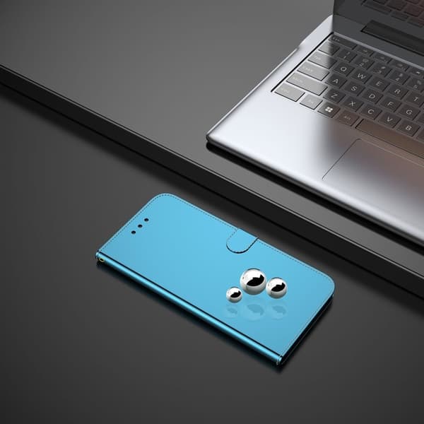 Mirror Motorola Moto G Power (2022) Flip Etui - Blå Blue