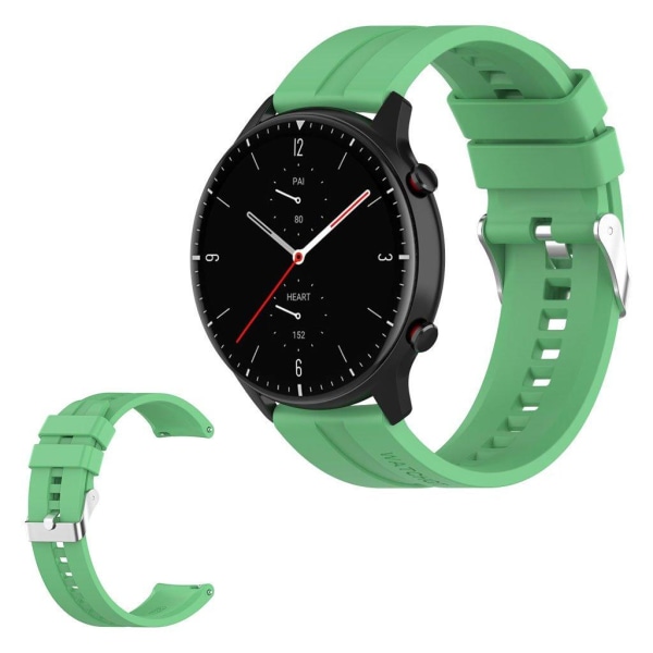 22 mm silikoneurrem til Amazfit-enheder - Mint Grøn Green