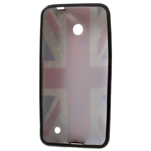 Westergaard cover til Nokia Lumia 630 - Gammeldags britisk flag Multicolor