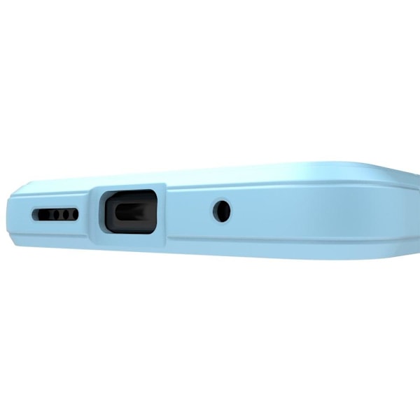 Mjukt greppformat Xiaomi Poco M4 Pro skal - Blå Blå