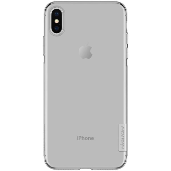 NILLKIN iPhone 9 Plus mobilskal silikon miljövänlig transparent Silvergrå