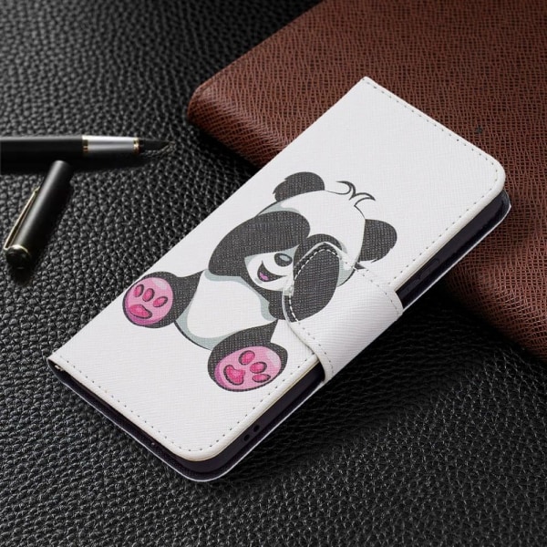 Wonderland Samsung Galaxy S22 Flip Etui - Panda Multicolor