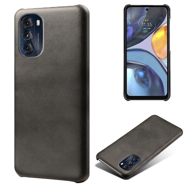 Croco Motorola Moto G (2022) kotelot - Musta Black