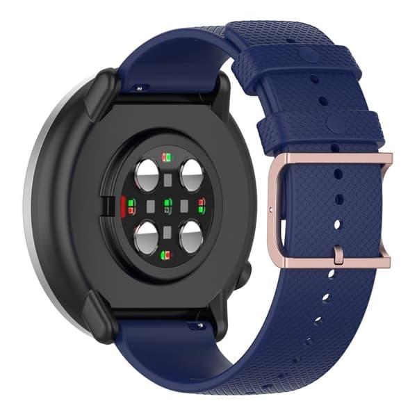 Samsung Galaxy Watch 5 / 5 Pro / Watch 4 dot style silikone urrem - Midnatsblå Blue