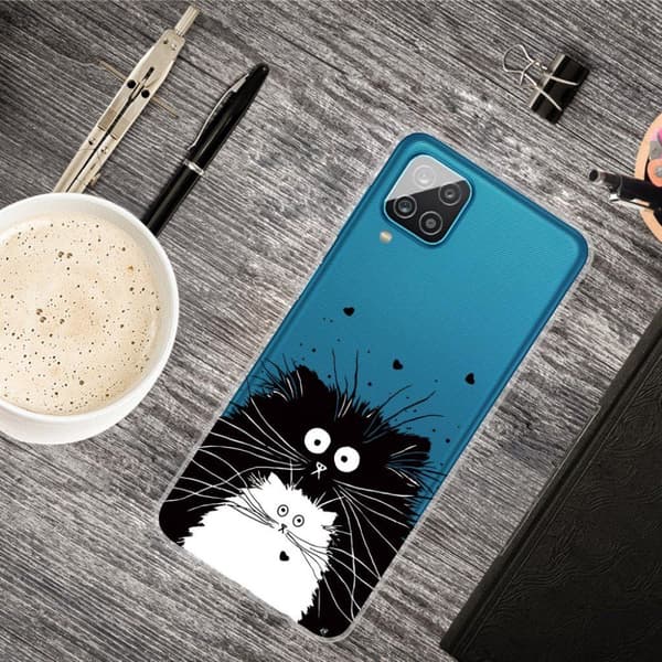 Deco Samsung Galaxy A12 5G etui - to katte Black