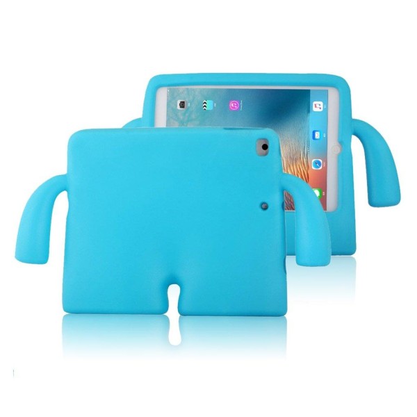 iPad (2017) Söt 3D barnvänligt fodral - Blå Blå