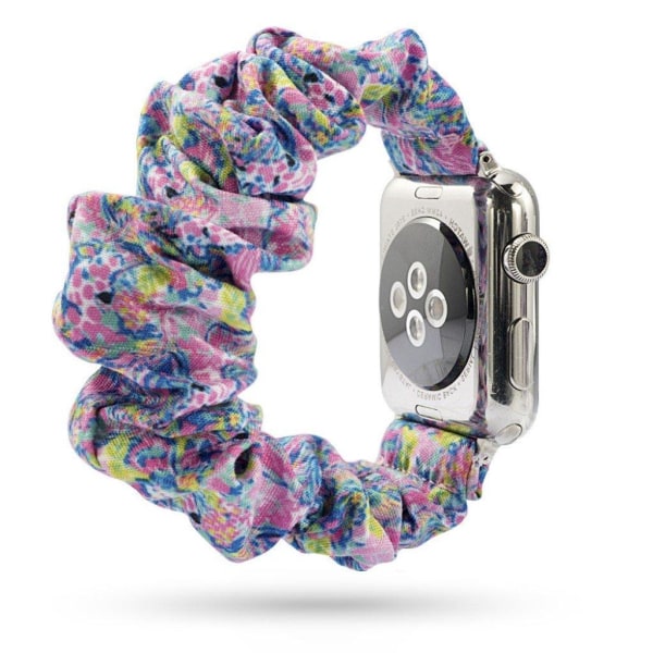 Apple Watch Series 5 44mm kangaskuvioinen kellonauha - Useita Värejä Kuvio Multicolor