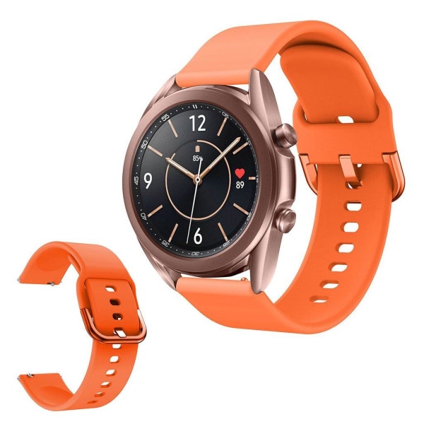 Samsung Galaxy Watch 3 (41mm) simple silikone rem - orange Orange