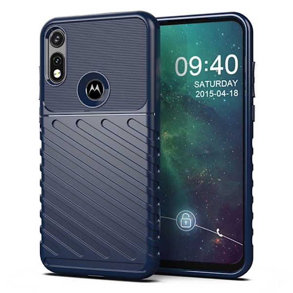 Thunder Motorola Moto E (2020) deksel - Blå Blue
