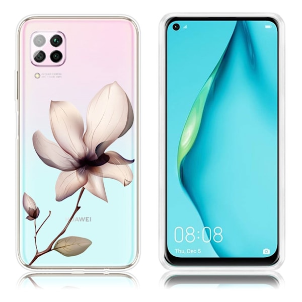 Deco Huawei P40 Lite / Huawei Nova 6 SE skal - Levande Blomma multifärg