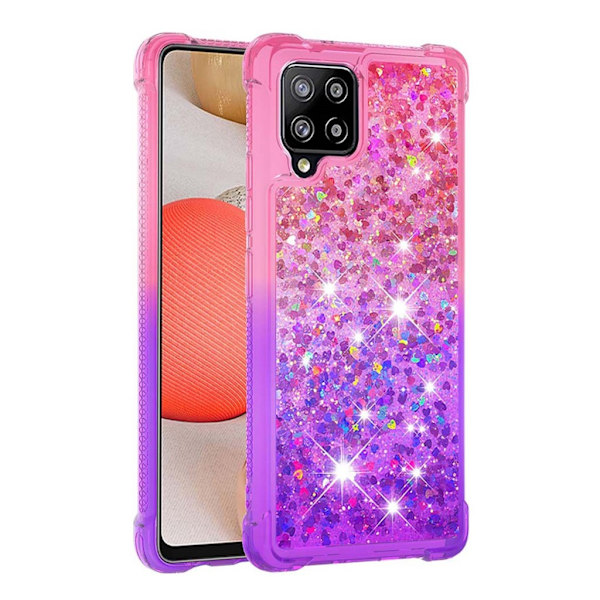prinsesse Samsung Galaxy A42 5G cover - pink / lilla Pink