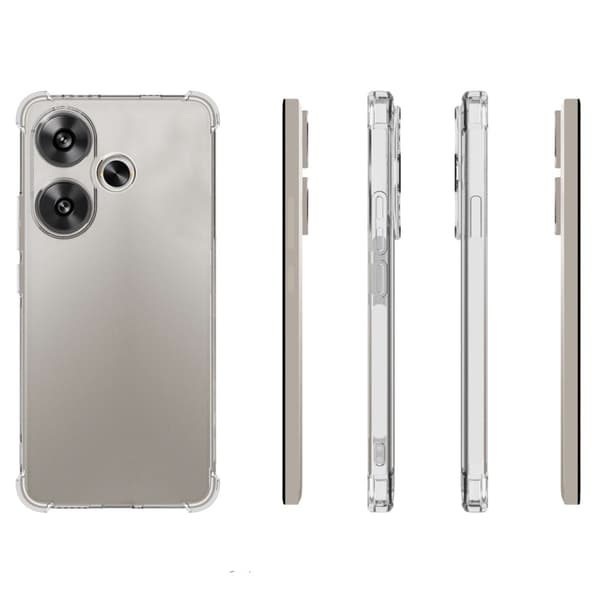Lux-Case Airbag-deksel for Xiaomi Redmi Turbo 3 Transparent