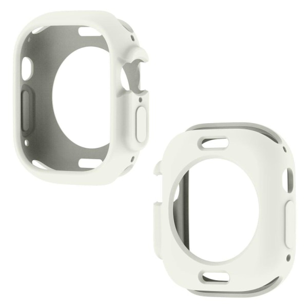 Apple Watch Ultra -kellon karkkivärinen kansi - Vaalean Harmaa Silver grey