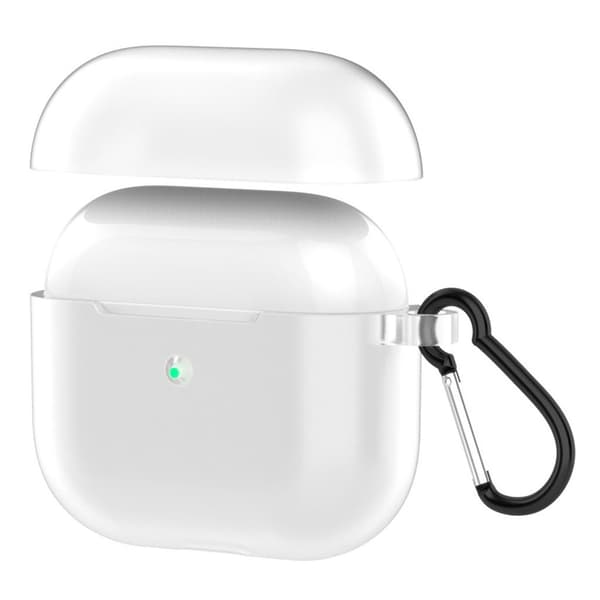 AirPods Pro enkelt silikoneetui - Transparent Transparent