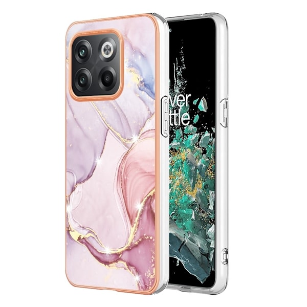 Marble OnePlus Ace Pro / 10t Suojakotelo - Violetti / Pinkki Marble Pink