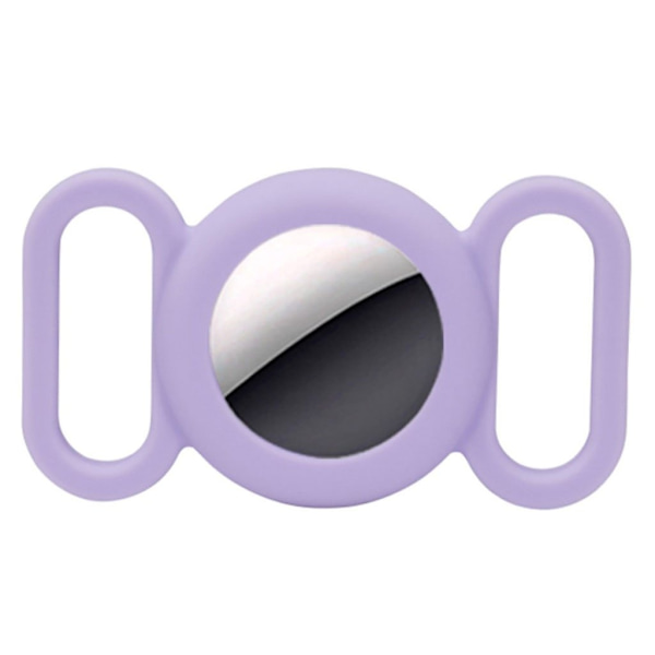 AirTags-silikoneovertræk til bæltestrop - Violet Purple