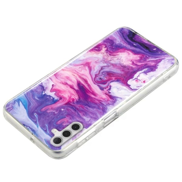 Marble Samsung Galaxy A13 5G Suojakotelo - Punainen Multicolor