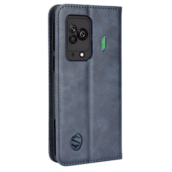 Bofink Vintage läder Xiaomi Black Shark 5 fodral - Blå Blå