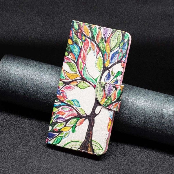 Wonderland Samsung Galaxy A04 Läppäkotelo - Life Puu Multicolor