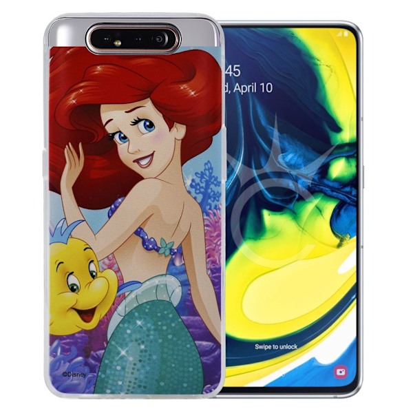Ariel #01 Disney-omslag för Samsung Galaxy A80 - Mångfärgad multifärg