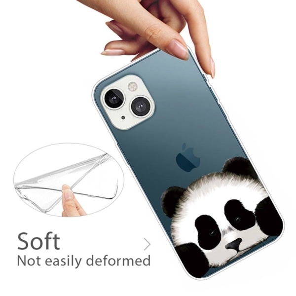 Deco iPhone 14 Plus kotelot - Panda White