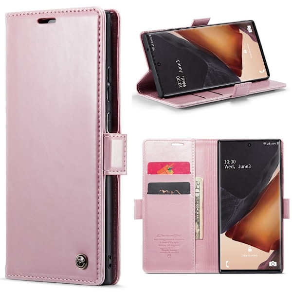 CaseMe Samsung Galaxy Note 20 Ultra 5G / 4g Smooth Suojakotelo - Pinkki Pink