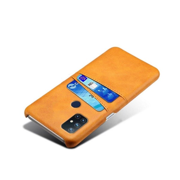 Dual Card OnePlus Nord N10 5G kotelot - Oranssi Orange