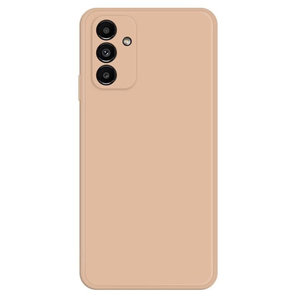 Avfasat gummerat droppskydd för Samsung Galaxy A13 5G - Orange Orange