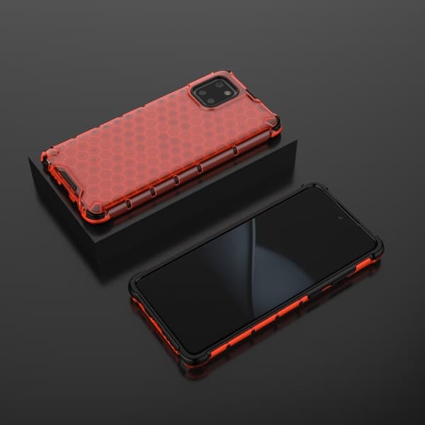 Bofink Honeycomb Samsung Galaxy Note 10 Lite deksel - Rød Red