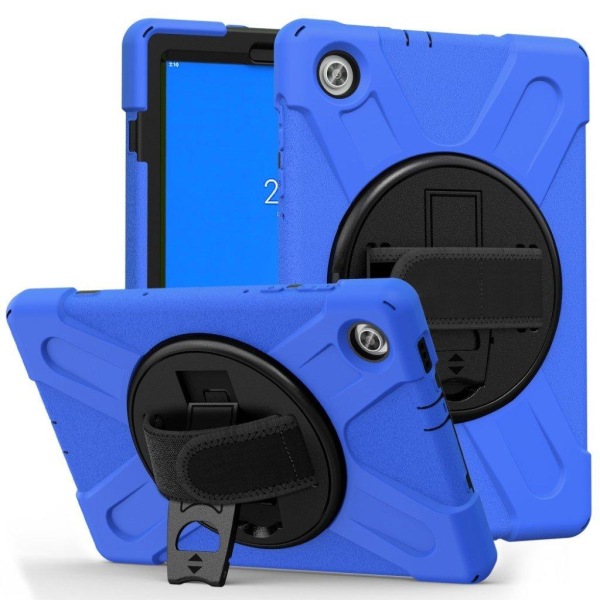 Lenovo Tab M10 FHD Plus 360 swivel silicone case - Blue Blue